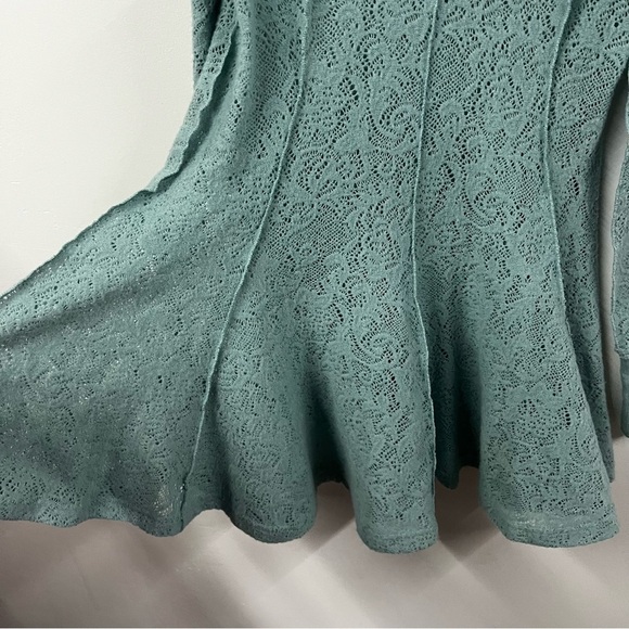 Free People Coffee in the Morning Knit Tunic Mini Dress - Picture 14 of 16